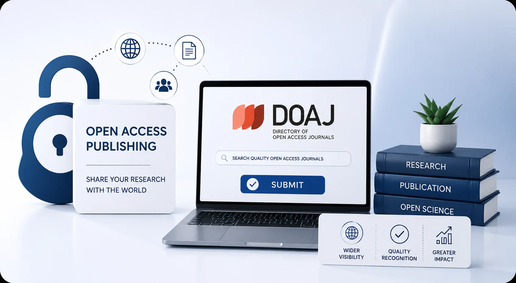 Open access journal publication and DOAJ submission service